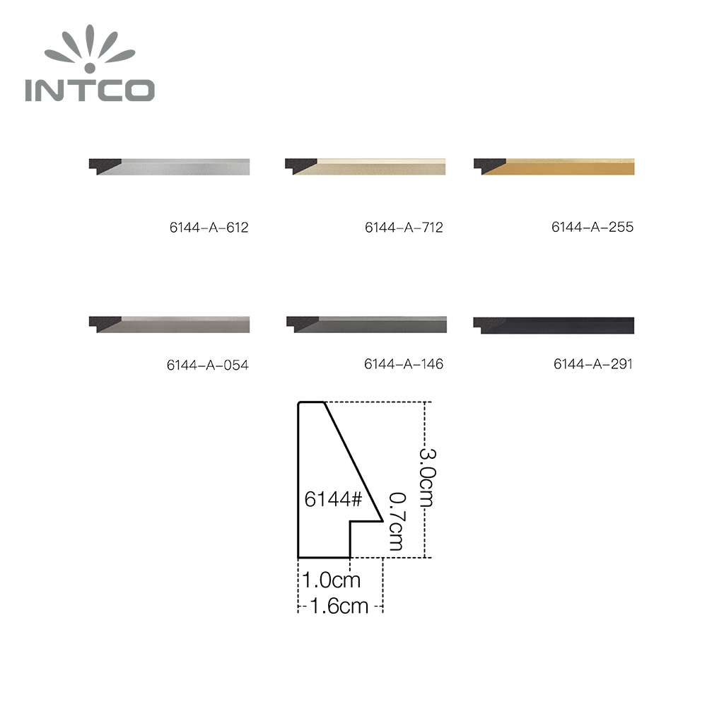 Intco picture frame molding profiles
